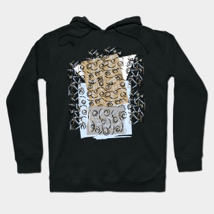 Abstract waves Hoodie